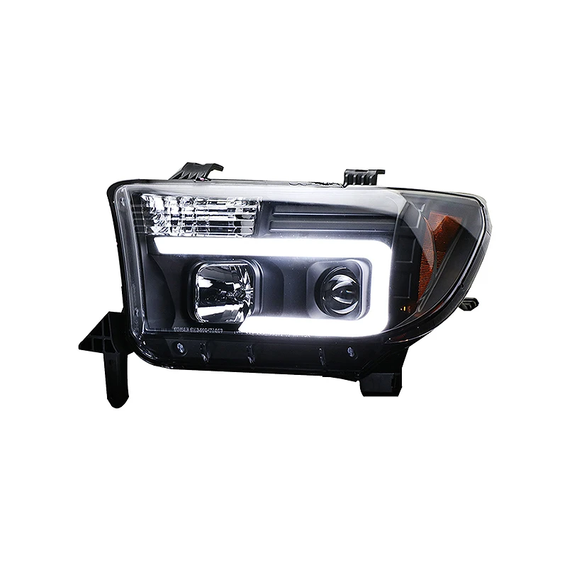 Car Styling for Toyota Tundra Headlights 2007-2013 Tundra LED Headlight DRL High Low Beam LED Xenon Head Lamp Accessories