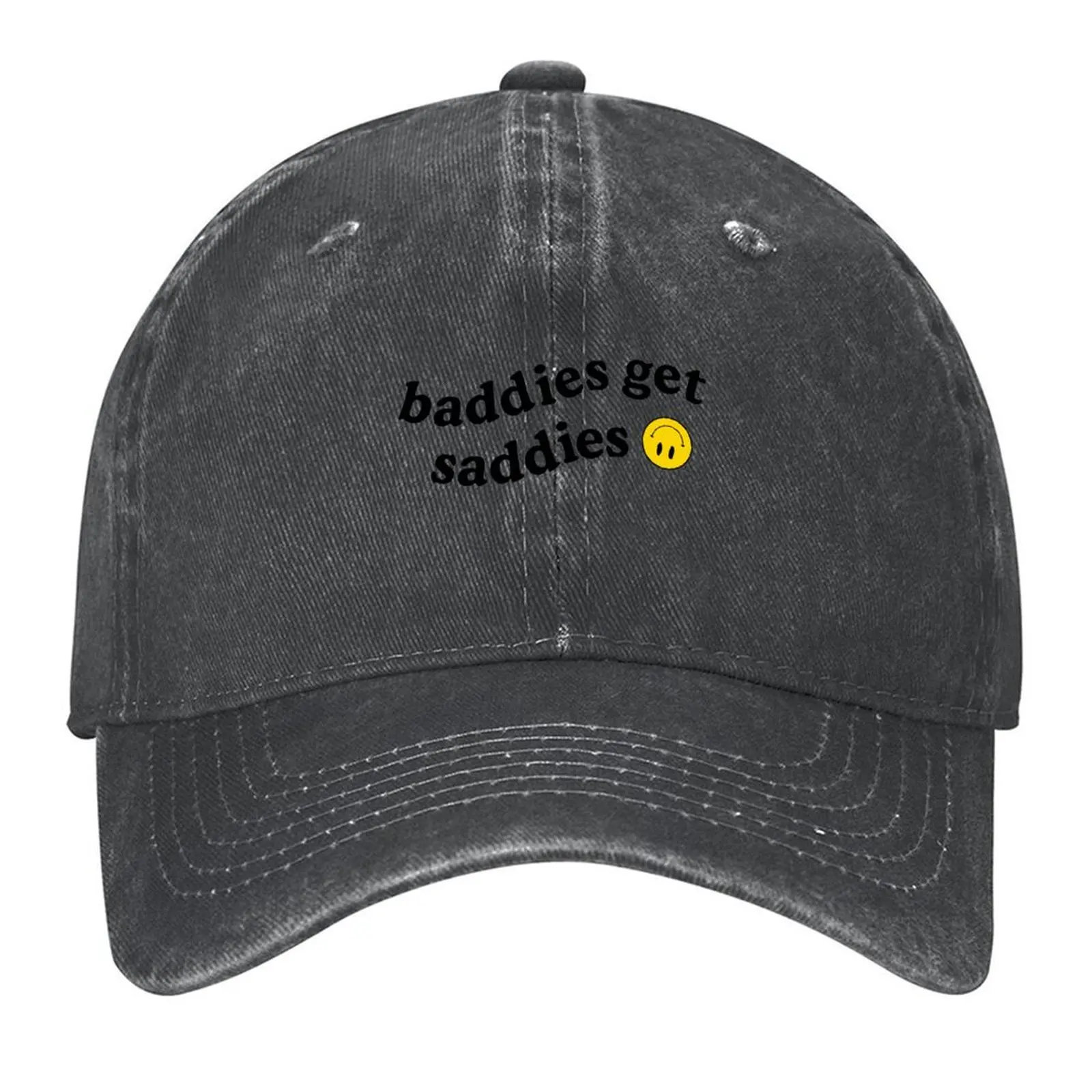 

Joe Jonas - even baddies get saddies Baseball Cap Hat Baseball Cap custom Hat Funny hats funny hat Mens Hats Women's