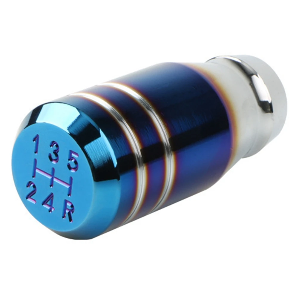 3 Inch Bride Burnt Blue Universal Car 5 Speed Gear Shift Lever Manual Shifter Knob-A08Q