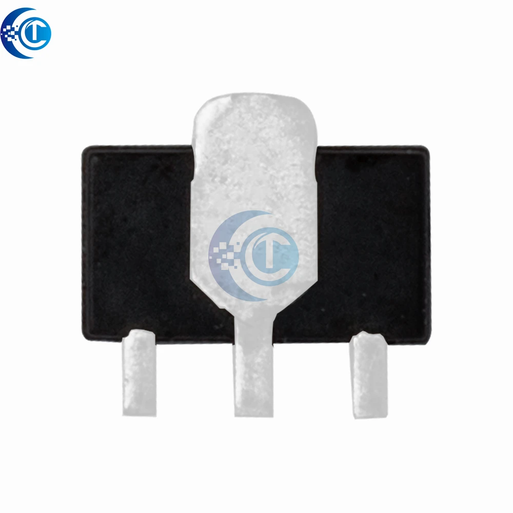80PCS 8 Types SOT-89 SMD Transistor Assortment Kit Electronic Components for Voltage Regulation and Repair