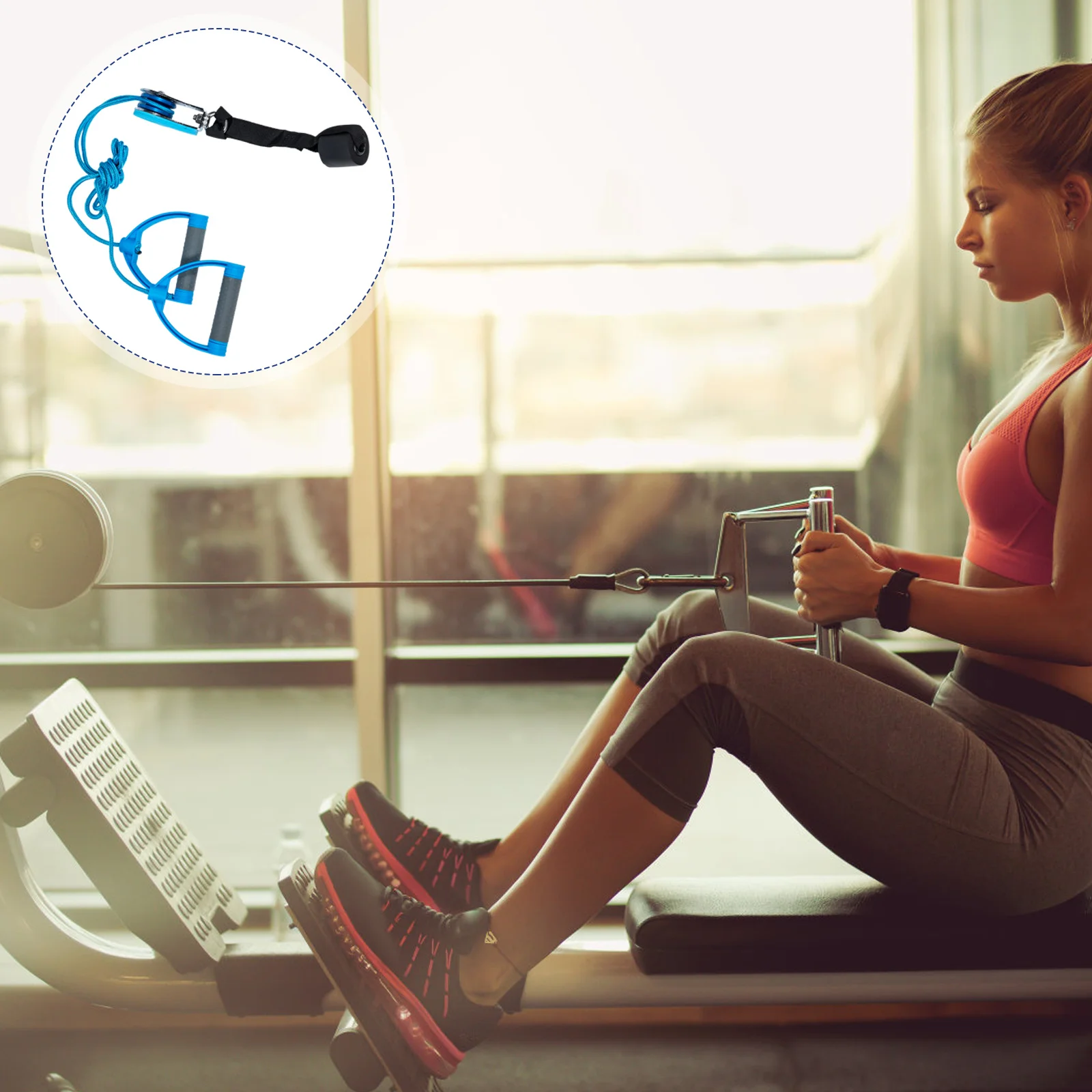 بكرة الكتف المقاومة للاهتراء، ملحق تدريب إعادة التأهيل للنظام العلوي لمرضى السكتة الدماغية المسنين، نظام البكرة #5