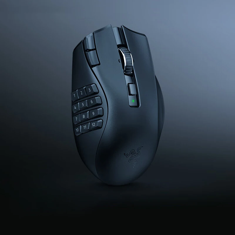 Razer-Souris de jeu sans fil MMObreadds, 19 boutons de programmation, Viper V2 berline version 2.4g + Bluetooth