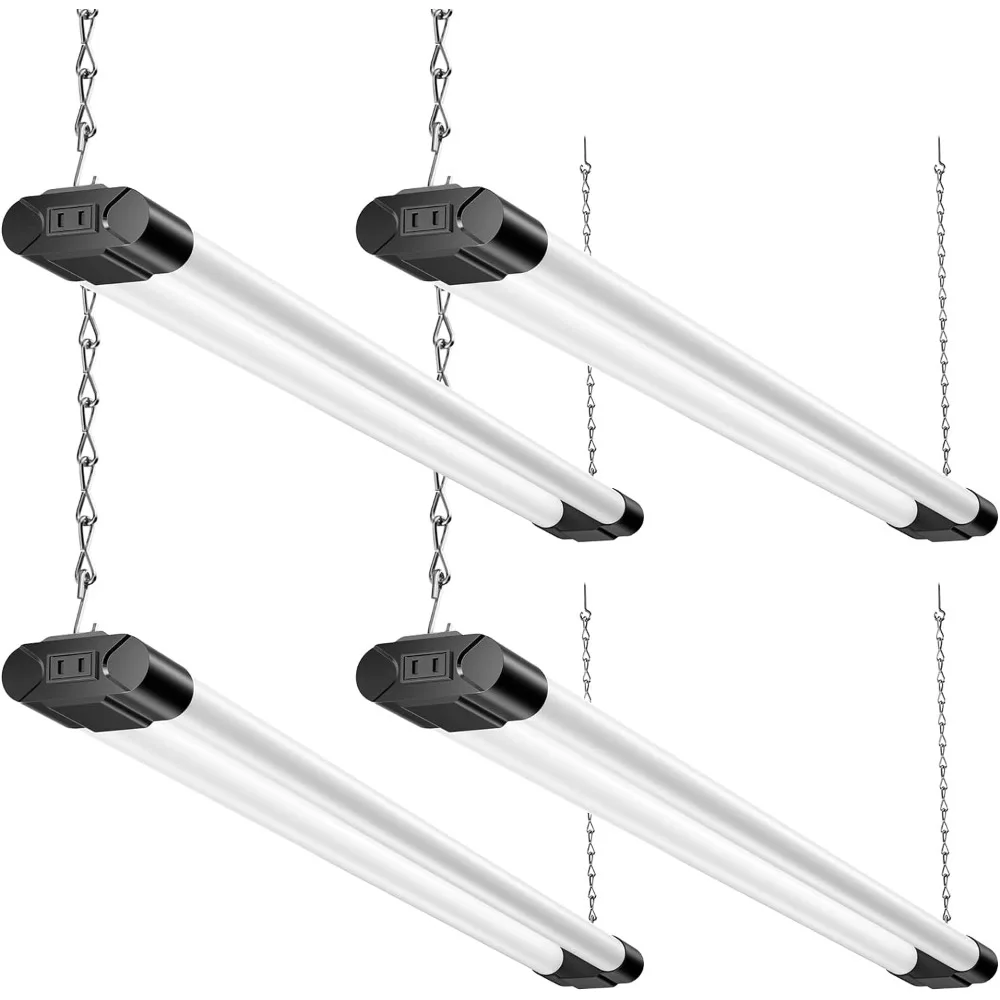 BBOUNDER 3FT LED Shop Light Fixture, Super Bright 3300LM, Cool Daylight White 6500K, Ceiling or Hanging Mount, Durable Garage