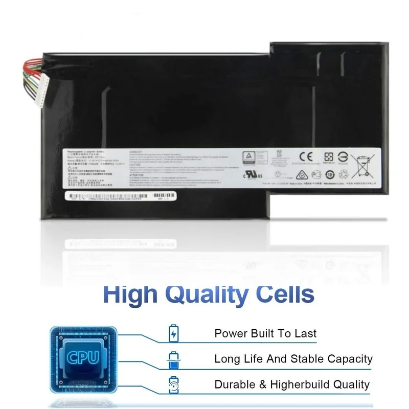 BTY-M6J BTY-U6J Battery Applicable MSI GS63 GS63VR 6RF,GS73 GS73VR 6RF MS-17B1 MS-16H2