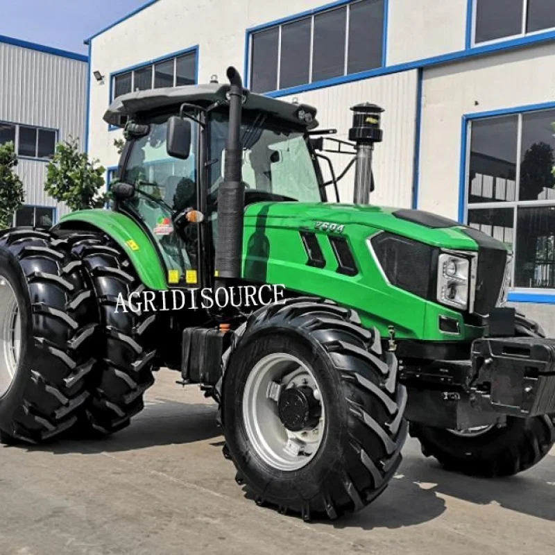 durable：Chinese Factory agricultural machinery 4 wheel drive tractors 240hp farm mini tractor tractors for agriculture