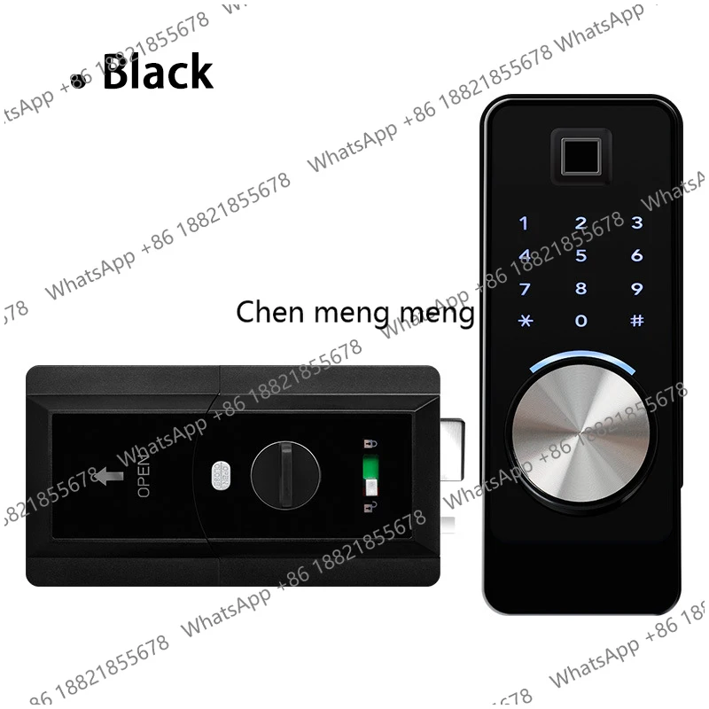 

NEW F6 TT Lock Bluetooth Fingerprint Deadbolt Smart Door Lock Electronic Auto Lock with Password/IC Card/Key/APP Unlock