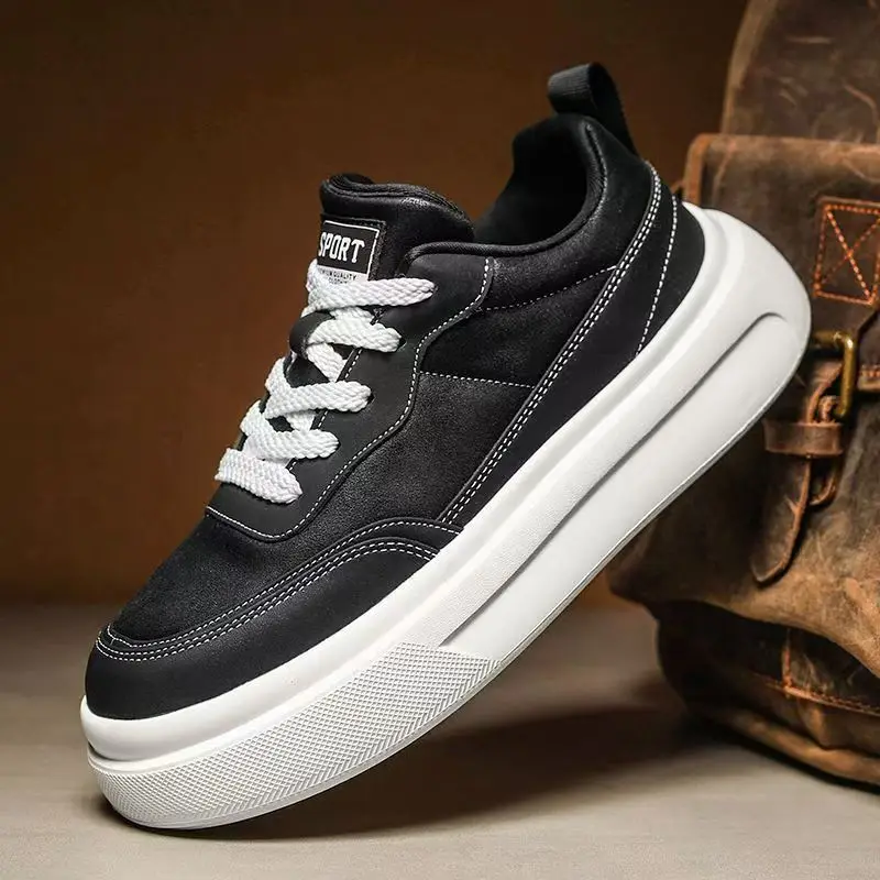 Men's 2026 New Summer Breathable Casual Comfortable Board Shoes Men's Non Slip Thick Sole Wear-resistant Versatile Sports Shoes