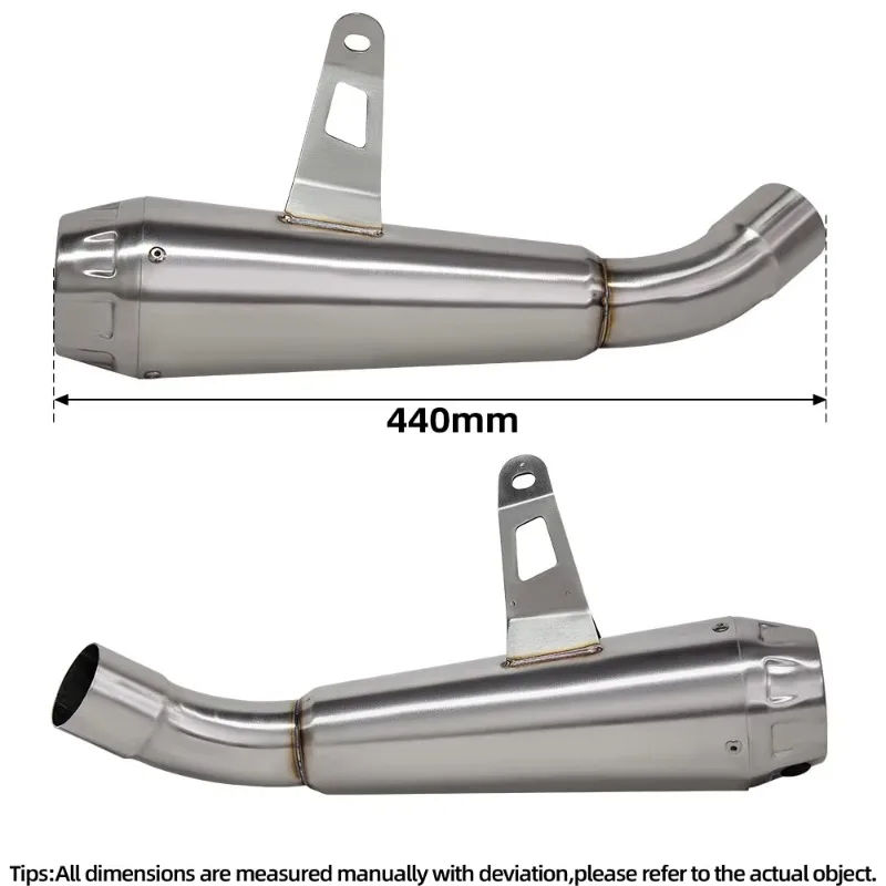 Motorcycle Exhaust Full System Modify Titanium Escape Kit Front Link Pipe Arro Slip on Line Muffler for Kawasaki Z900 2017-2024