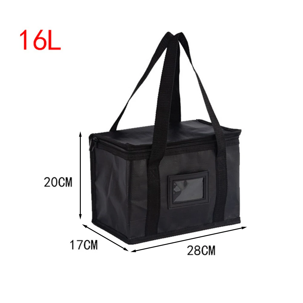 For Outdoor Large Capacity Cooler Bag Insulated Woven Laminated Material Lunch Bag Portable for Food and Beverage Storage