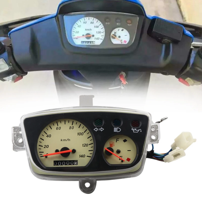 For BWS100 4VP BWS 100 Motorcycle Scooter Instrument Speedometer 140km