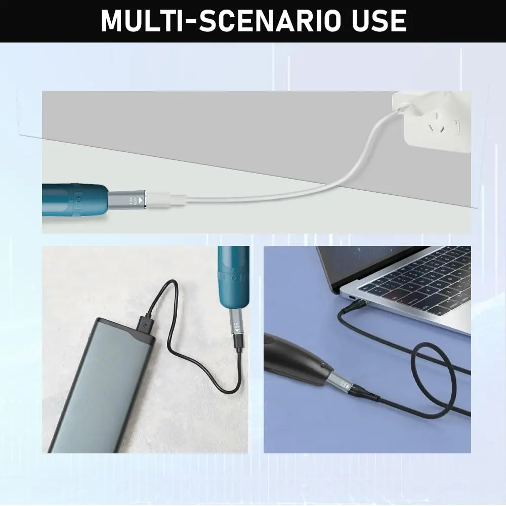 LISI 4.3V Type-C ماكينة حلاقة محول شحن لشركة فيليبس شفرة واحدة QP2520 QP2620 QP2515 QP2510 مع مؤشر الشحن