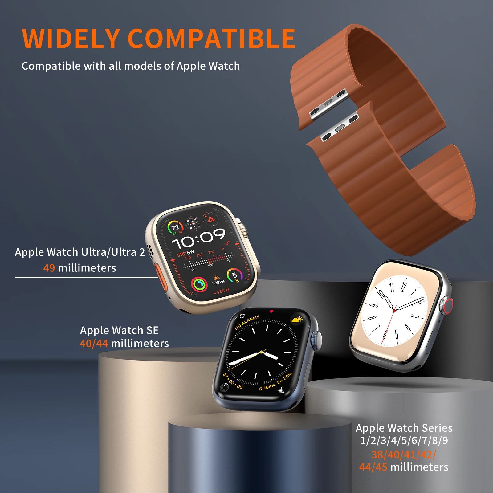 Neues Ultra Wide Magnet-Lederarmband für Apple Watch Band Series Ultra 11/10/9/8/7/6/5/4 42mm 44mm 45mm 46mm Armband – Detail 9