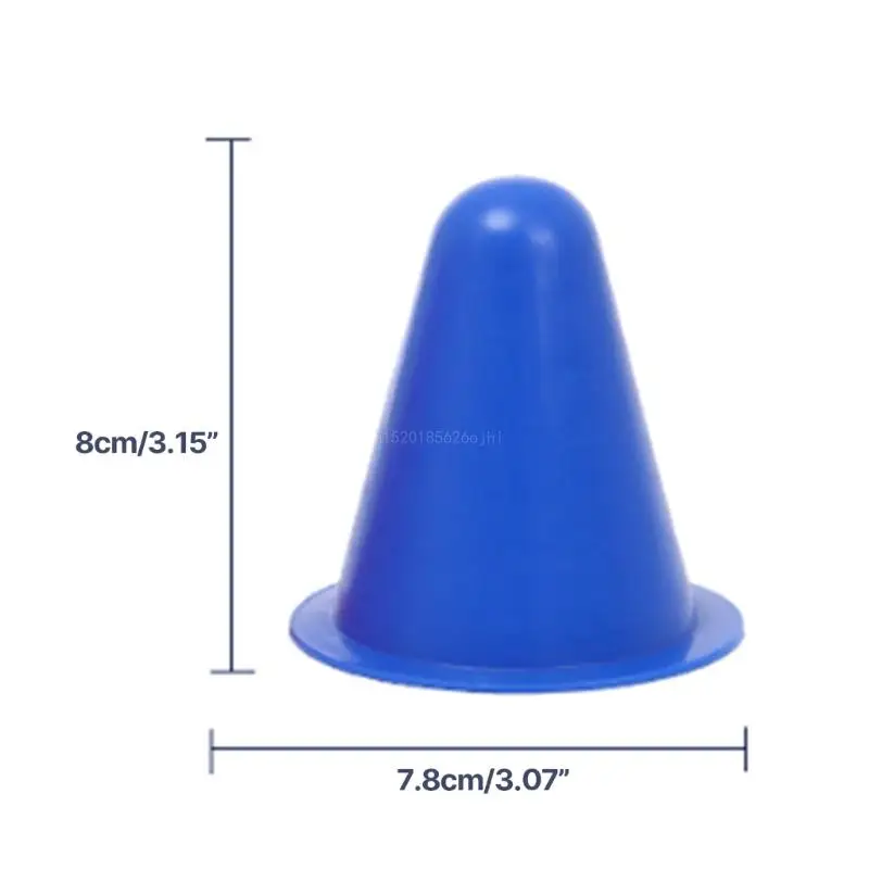 10 Pcs Roller Skating Cones Training Marker Small Cones Mini Cones for Kids Games Indoor and Outdoor Sport GXMF