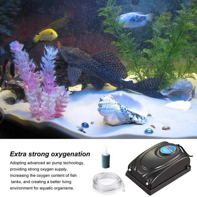 Sauerstoff pumpe für Aquarium Aquarium Luftpumpe Hydro po nische Sauerstoff be lüfter leise Sauerstoff pumpe elektrische Geräusch reduzierung Aquarium