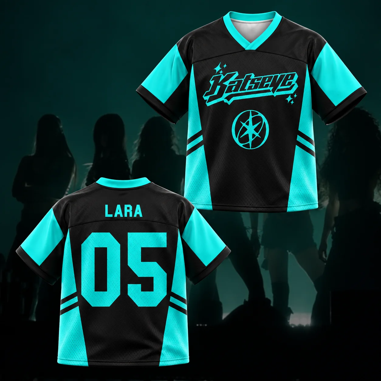 Korean KPOP Style Jersey Shirt Women Men Oversized Football T Shirt Vintage Streetwear Hip Hop Sportswear Idol Fan Gift