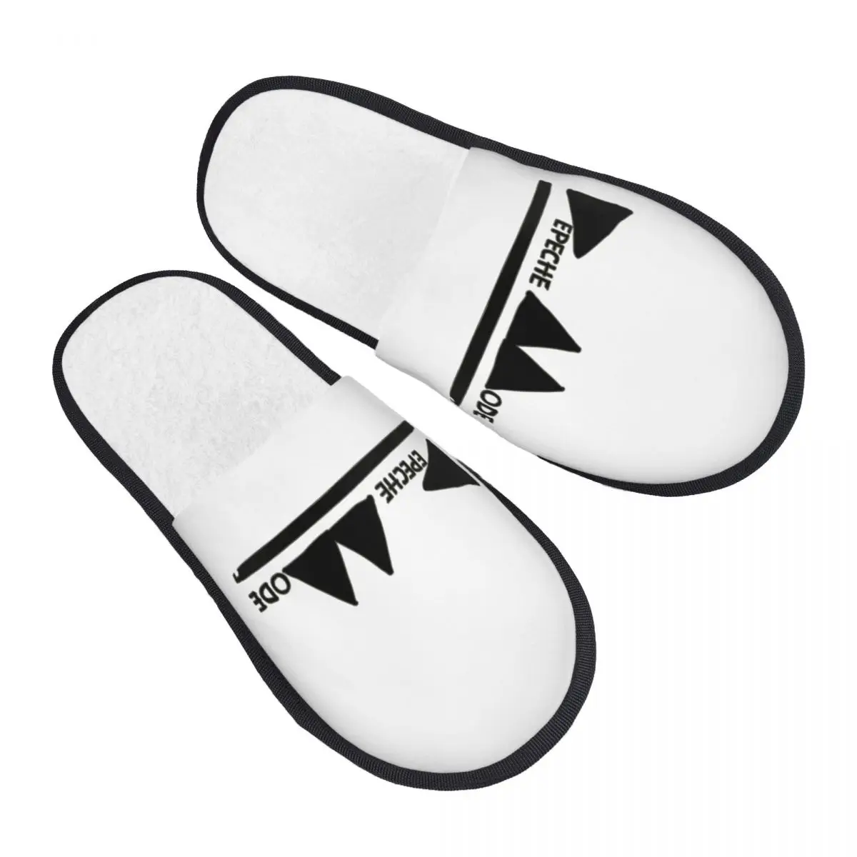

Custom Electronic Rock Depeche Cool Mode House Slippers Women Comfy Memory Foam Slip On Bedroom Slipper Shoes