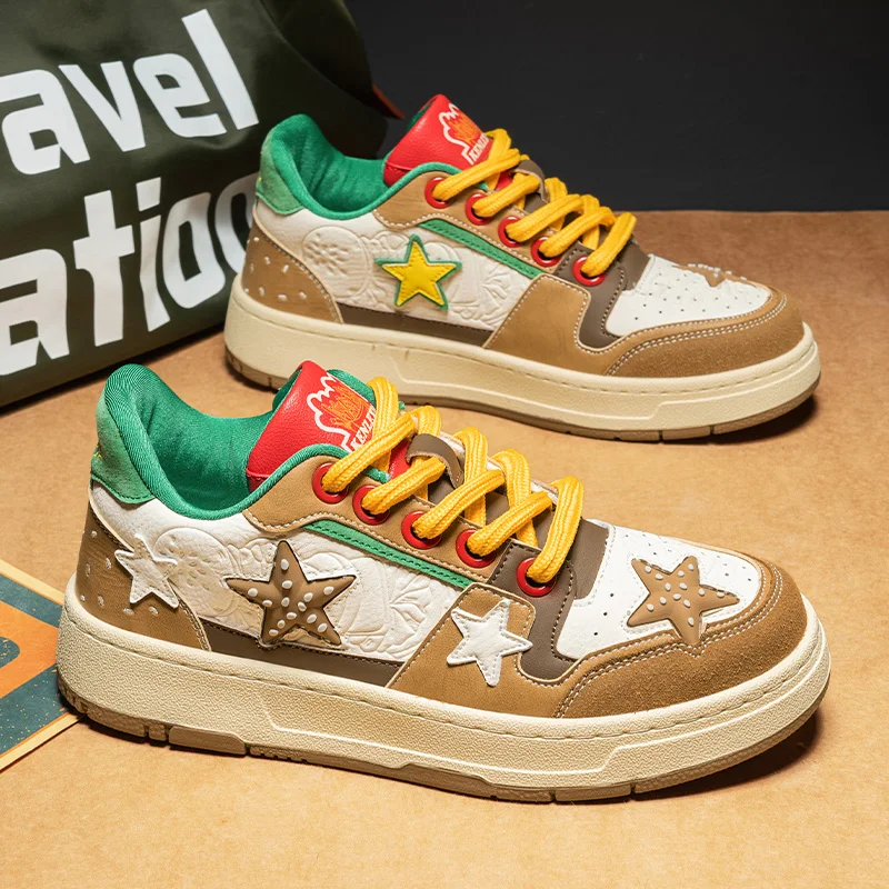 

Новые мужские спортивные парусиновые туфли на открытом воздухе — модные и универсальные с нескользящей подкладкой, подходящие для активного отдыха и повседневного ношения. L