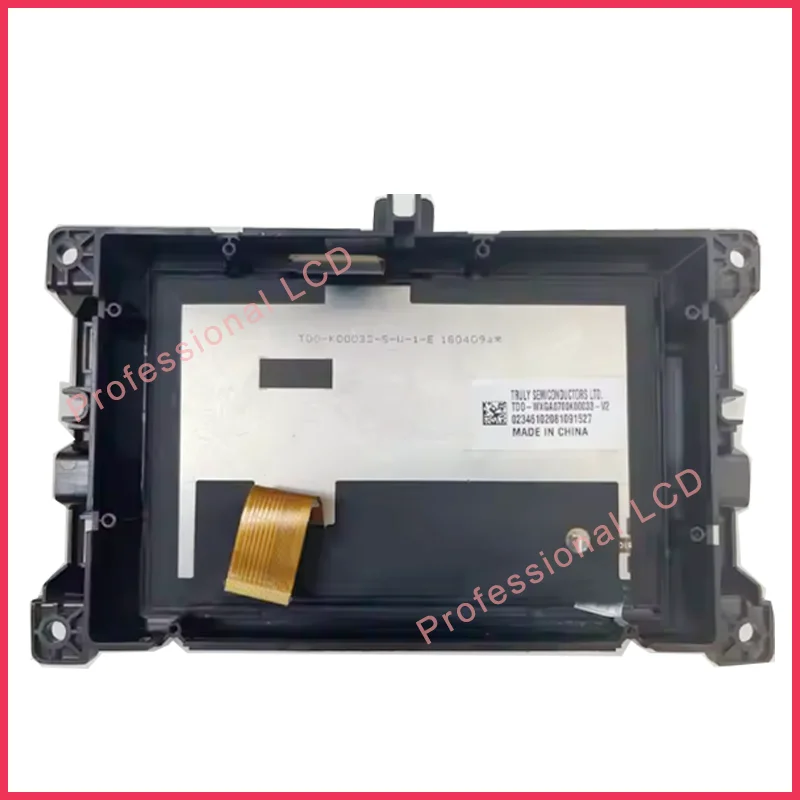 TDO-WXGA0700K00033-V2 TDO-WXGA0700K00057-V1 TD0-K00033-S-W-1-E For 2017-2020 Jeep Compass AM FM Radio LCD Display Screen Panel