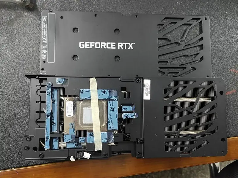 The Cooler Radiator for GAINWARD RTX3070Graphics Video Card with Backplate