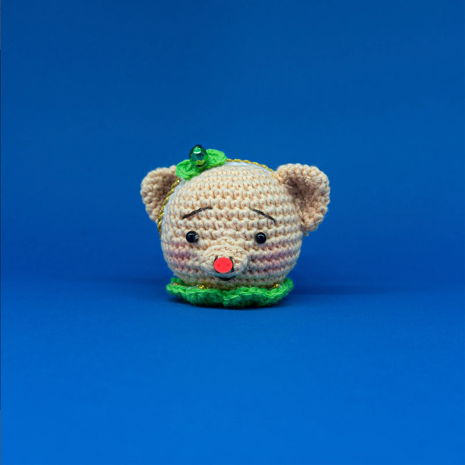 

100Pcs Resin Pig Snout Flatback Cabochons for DIY Crochet Stuffed Animal Making Charms Hair Clip Scrapbooking Embellishment