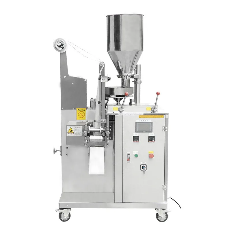 Triangular bag installation, fully automatic inner and outer bag flower packaging