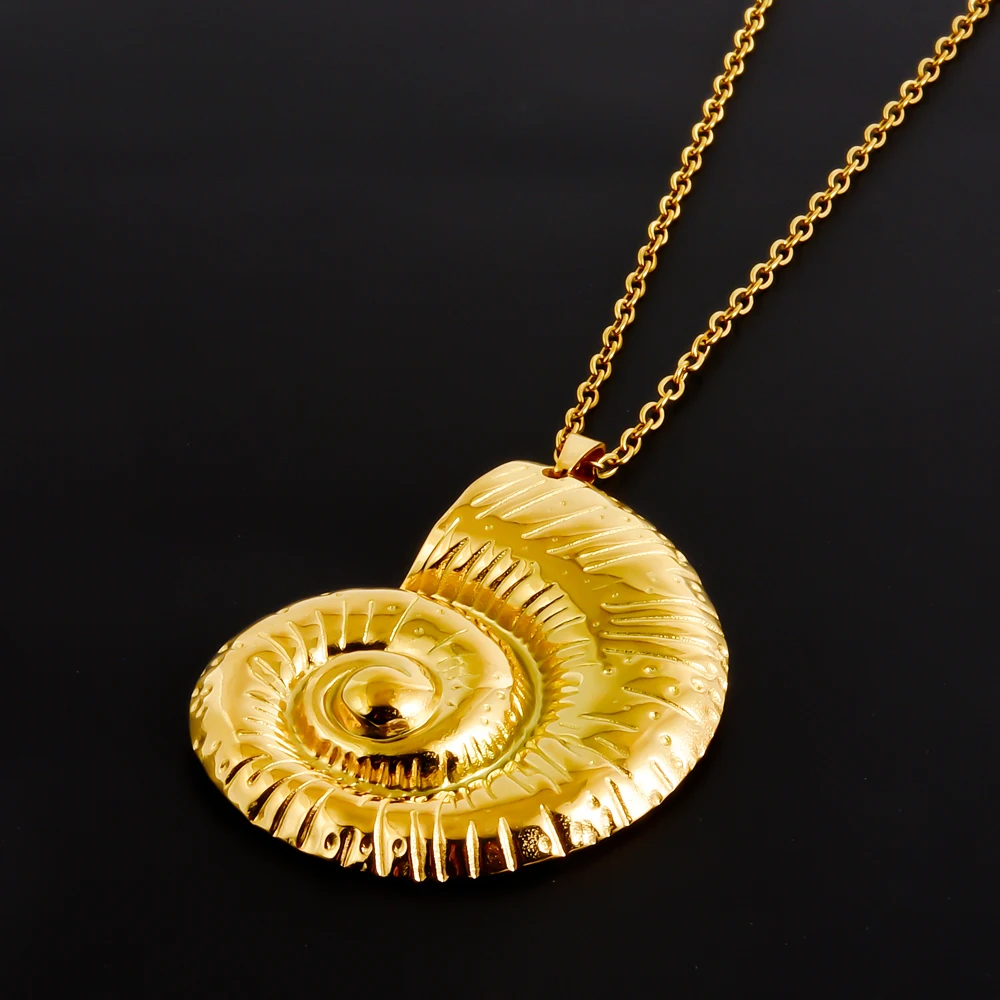 1Pc Stainless Steel Summer Sea Animal Aesthetic Women Grunge Necklaces Cute Ocean Hippocampus Seahorse Pendant Collares Jewelry