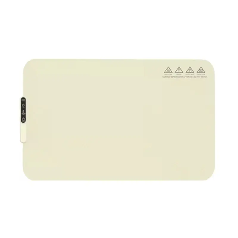 

ABLK Foldable Silicone Heating Pad Portable Food Cart Insulation Mat Temperature Adjustment EU Plug EUR Plug Food Insulation Mat