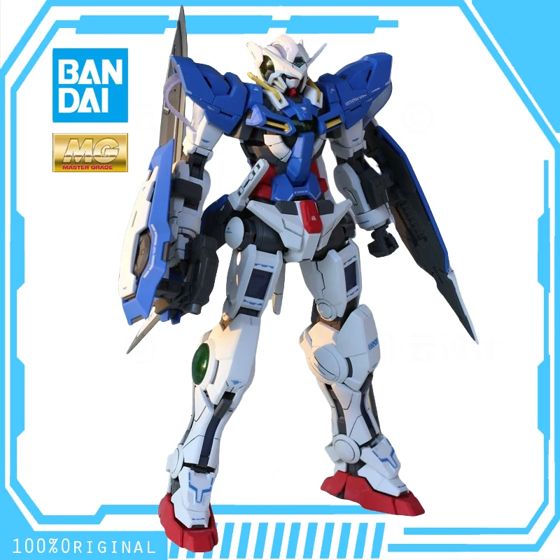 

In Stock BANDAI ANIME MG 1/100 MOBOLE SUIT GUNDAM GN-001 GUNDAM EXIA Assembly Plastic Model Kit Action Toy Figures Gift