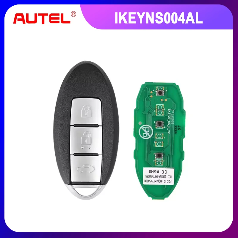 

1PCS AUTEL IKEYNS003AL NS003AL for Nissan 3 Buttons Smart Universal Key