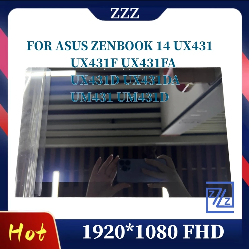 

ЖК-экран для ноутбука ASUS ZENBOOK 14 UX431 UX431F UX431FA UX431D UX431DA UM431 UM431D