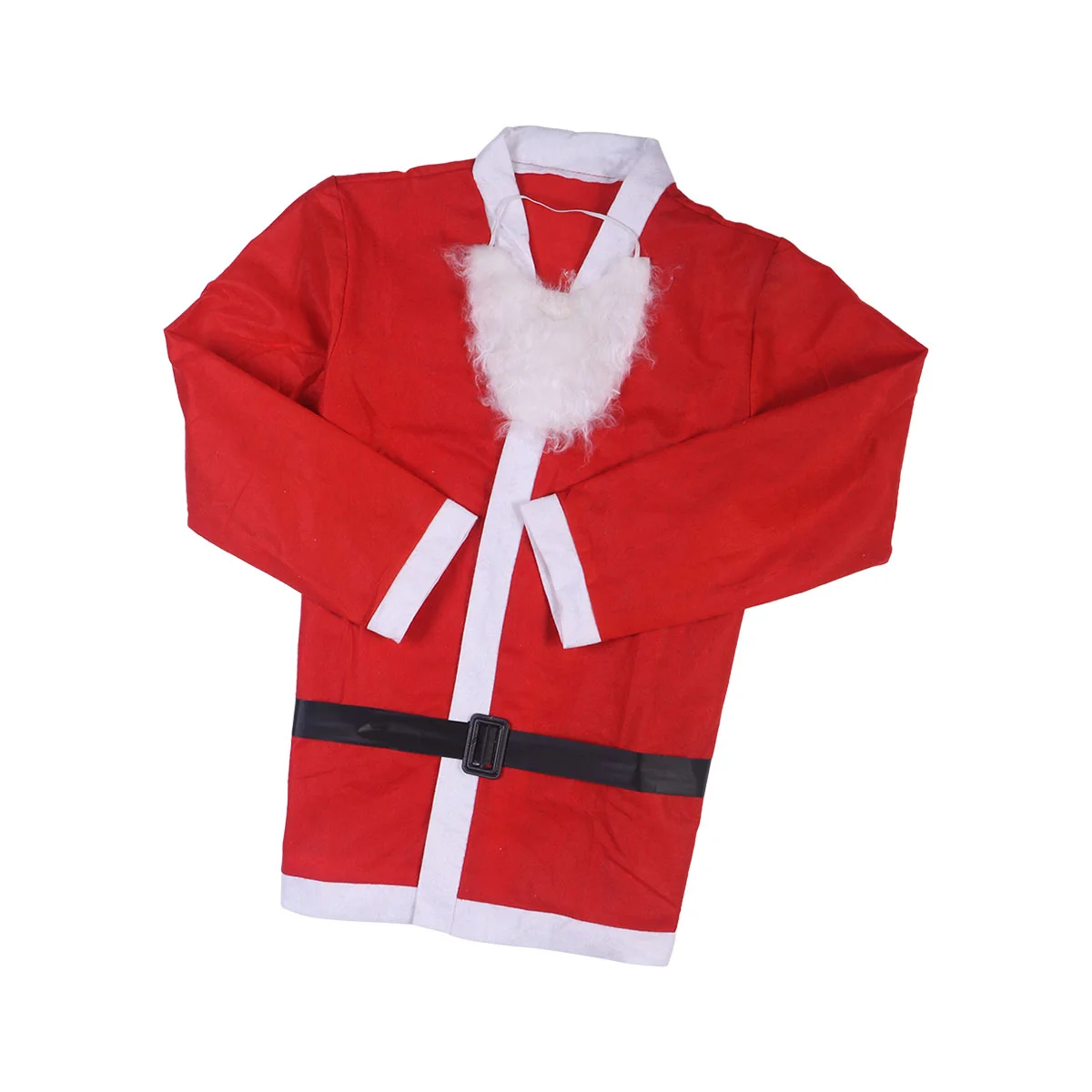 5pcs Men's Costume Santa Claus Suit with Hat Beard Belt Adult Santa Suit santa claus costume santa claus costume for men