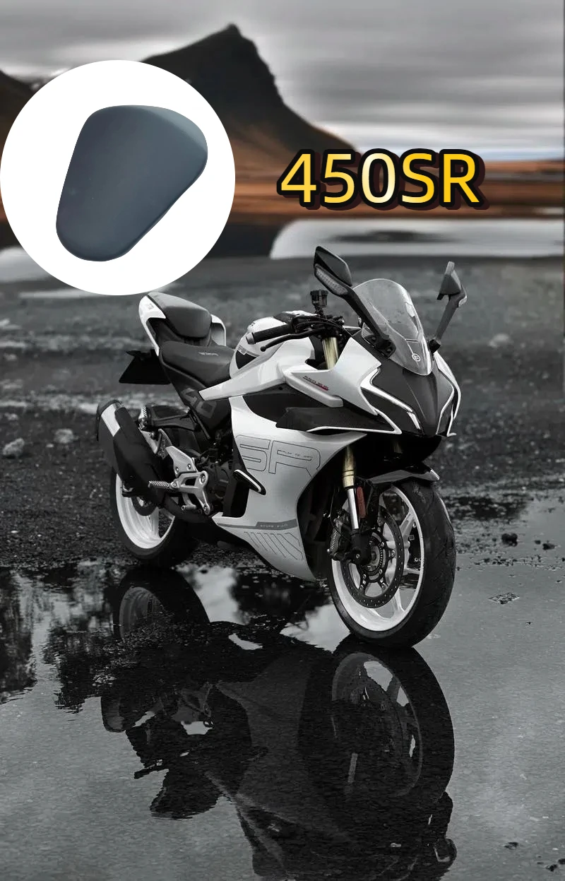 

Motorcycle Rear Modified Waterproof Passenger Seat Cushion Thickening Soft Cushion For CFMOTO 450SR 450SS 450nk 2022-2023 2024