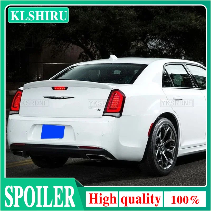 For Chrysler 300 300c 300s 2011 12 13 14 15 16 17 18 Rear Trunk Spoiler High Quality ABS Wing Car Exterior Tuning Accessories