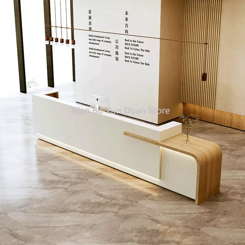 

Pulpito Reception Desks Office Desk Front Desk Front Reception Counter Standing Restaurant Reception Escrivaninha Furniture