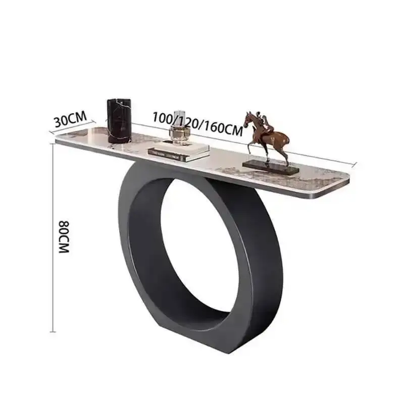 

Luxury Marble Entrance Trendy Console Table Modern Minimalist Console Table Aesthetic Glamour Tavolo Soggiorno Home Furniture