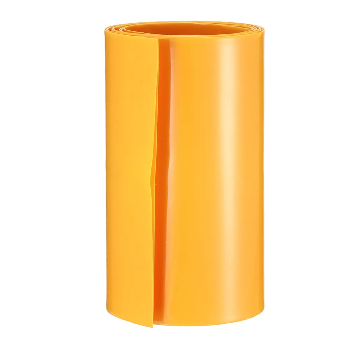 

1/2/5m Battery Wrap PVC Heat Shrink Tubing 29.5-105mm Flat Width Yellow Good Insulation Heat Shrinkable Tube for Battery Pack