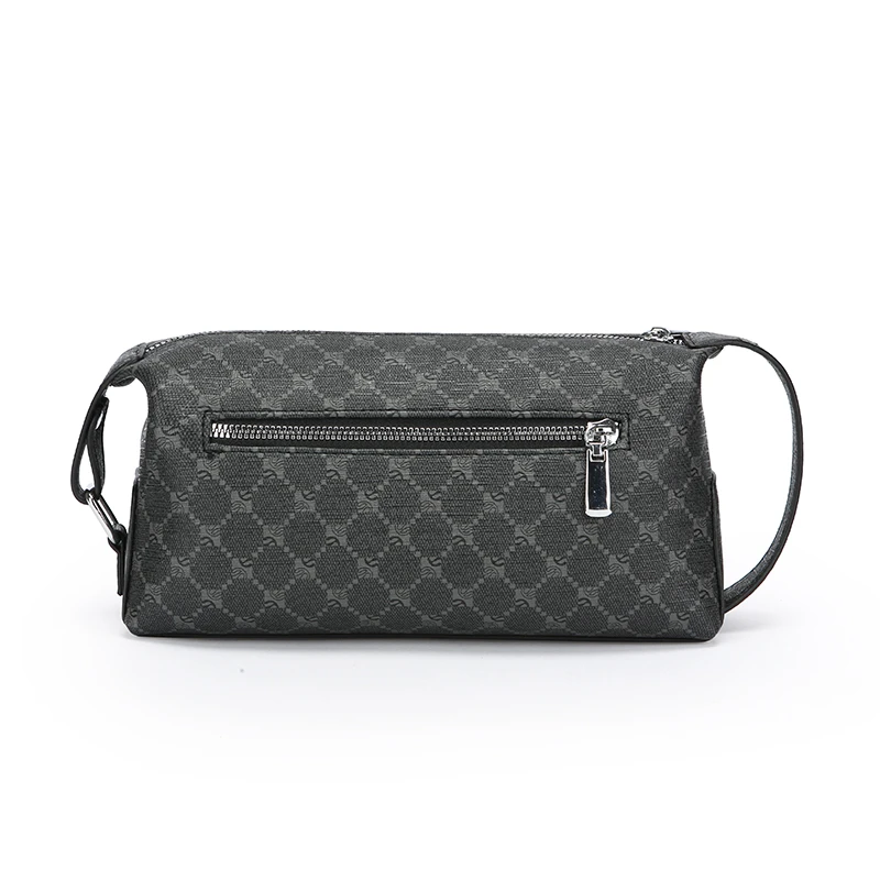 High-End Simple Men's Busin Envelope Clutch Bag Large Capaci Portable Digital Storage eup Bag Leather Handbag сумка