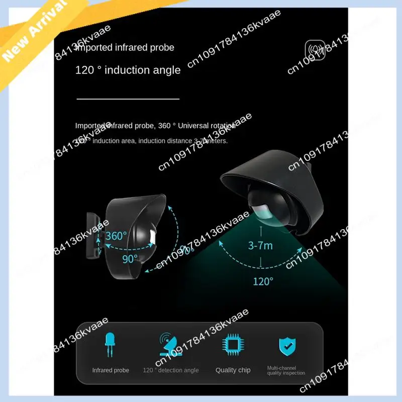 M01K Waterproof Wireless Sensor Doorbell Courtyard 200 Meter Distance Alarm Store Ding Welcome Device US-Plug Easy To Use