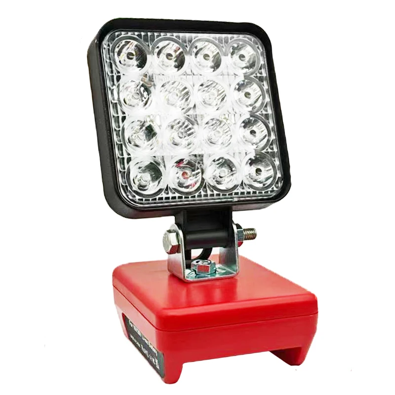 Power Tool Parts For M18 LED Work Lights Flashlights Electric Torch Spotlight USB Power Bank For Milwaukee 18V  Li-ion Battery