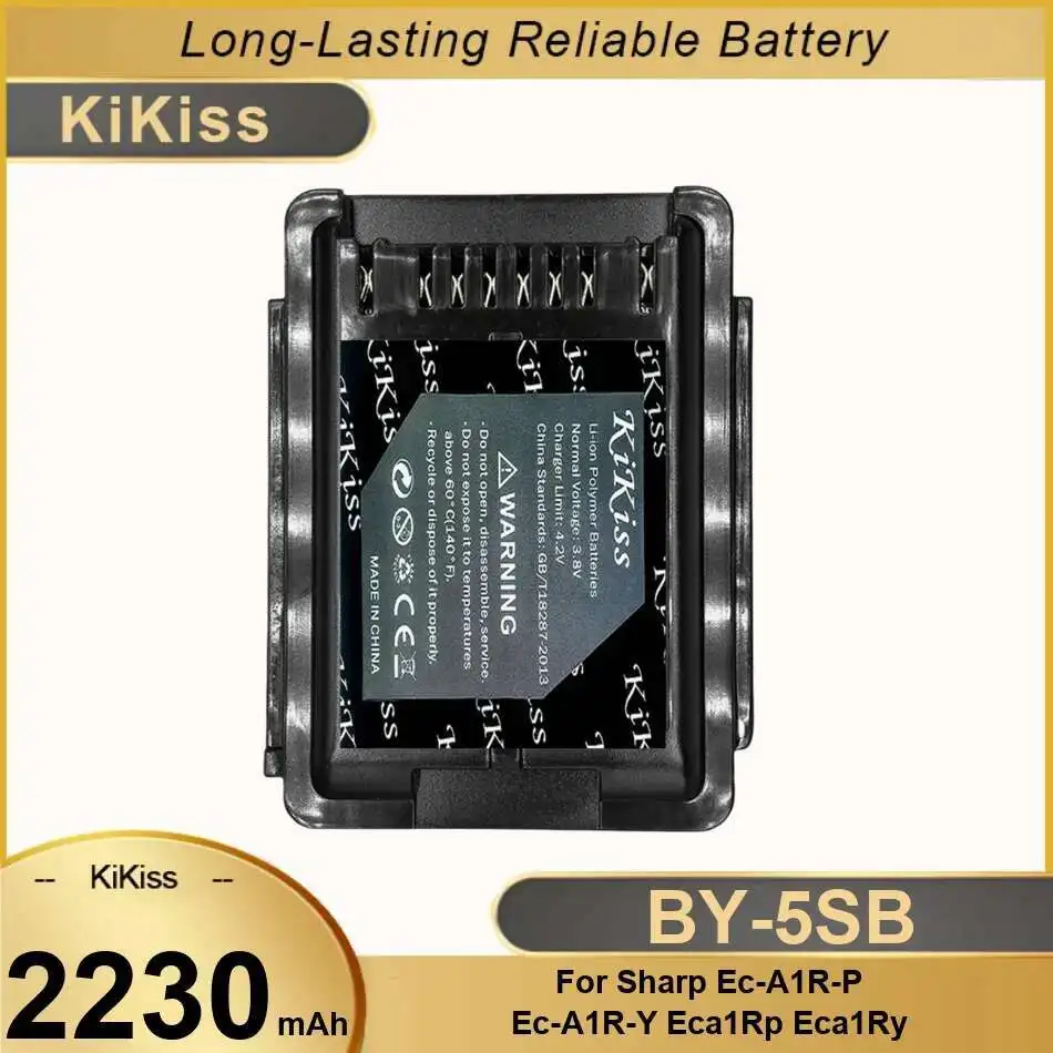 

BY-5SB 2230Mah For Sharp EC-A1R-P EC-A1R-Y ECA1RP ECA1RY Premium Replacement Air Purifier Battery