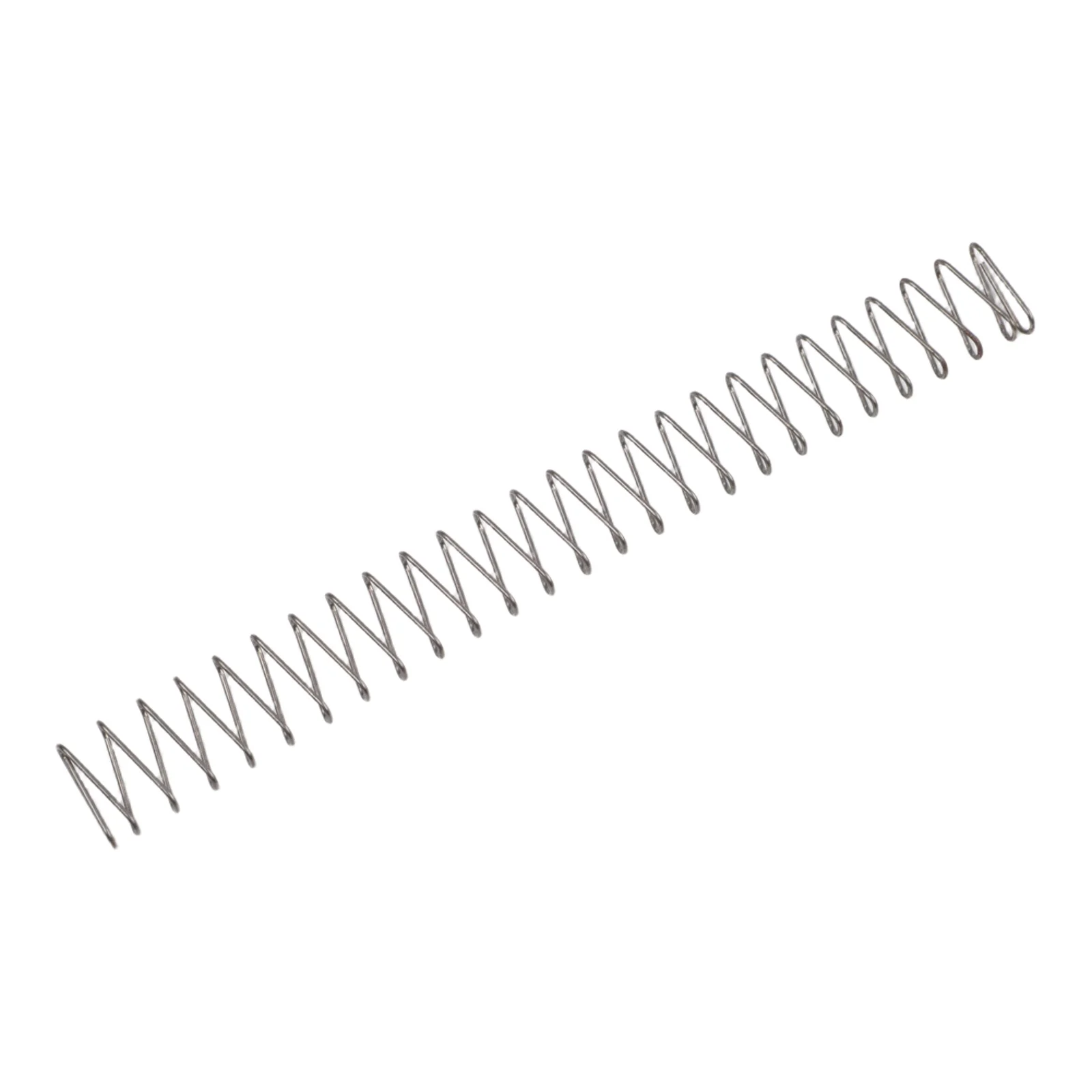 1.0mm Wire Diameter Square Flat Compression Spring Extended for Toy and Machinery Metal Silver Size 7 21 190mm