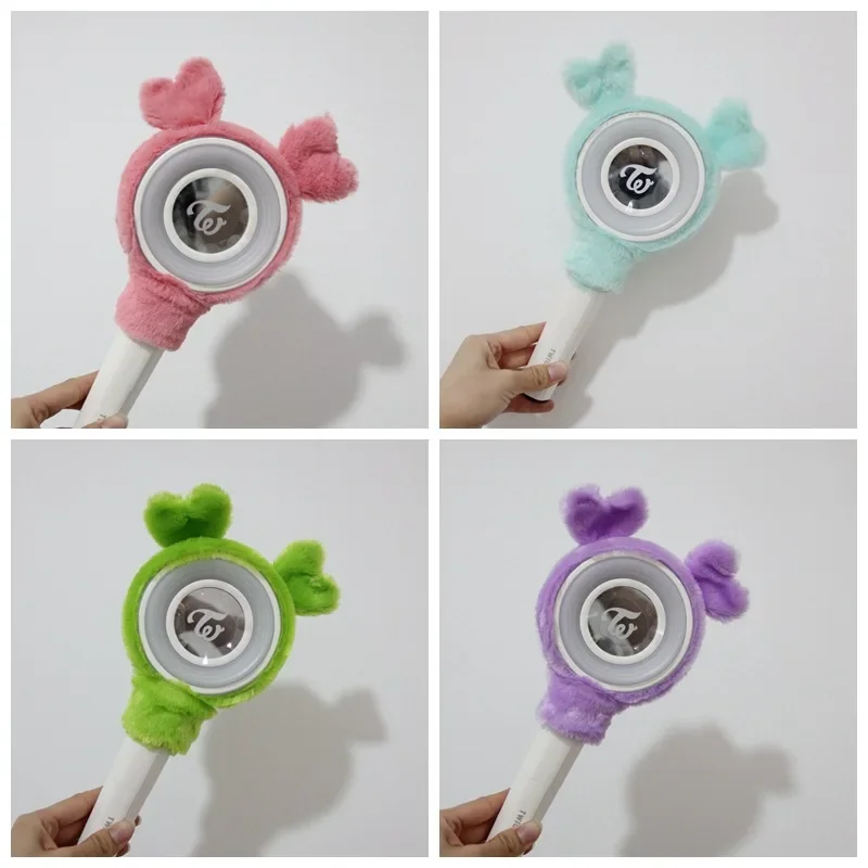 1 unidade Capa de Pelúcia Kpop para Lightstick TWICE Ver.3 CANDY BONG Z - Capa Decorativa para Lâmpada