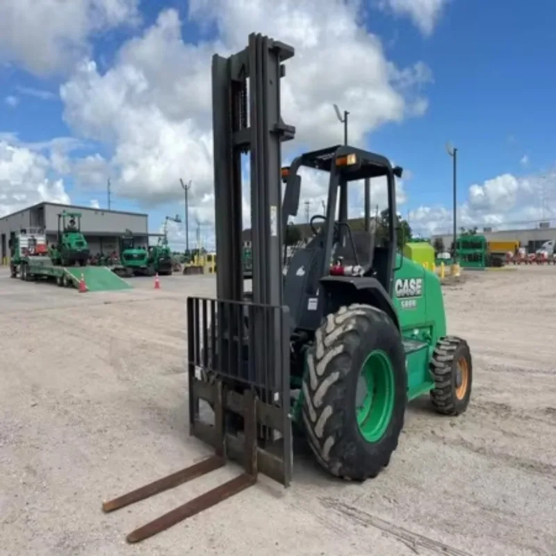 All-terrain High-lift Internal Combustion Forklift for Logistics and Construction Industries Euro 5 EPA Engine Diesel Forklift