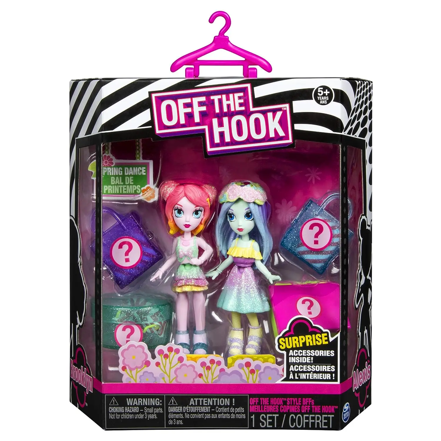 

Модные куклы-сюрпризы Off the Hook: 4-дюймовая фигурка, игрушка для дизайна одежды своими руками, идеально подходящая для девочек