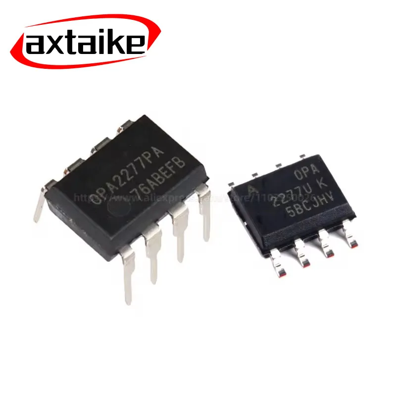 

5PCS OPA2277 OPA2277PA OPA2277UA DIP8 SOIC-8 2277U 2277UK OPA2277U OPA2277UA/2K5 SMD High Precision Operational Amplifiers IC