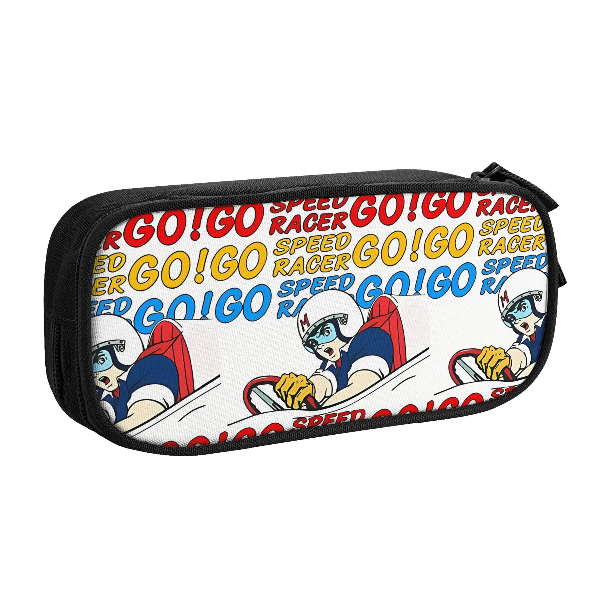 1 Piece Lightweight GO SPEED Pencil Case Teen Pen Bag Speed Racer School Stationery Bag