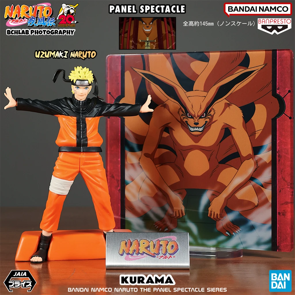 

В наличии Bandai Naruto Panel Series Naruto Uzumaki, фигурка с девятью хвостами, официальный приз Kyuubi Chakra Mode с базой