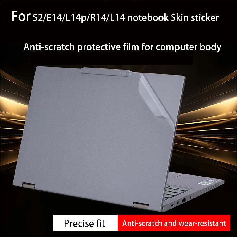 

For2025 Lenovo Thinkpad E14/L14p/R14 Gen7/6/5/4 body film notebook skin sticker S2 Gen10/9 computer anti-scratch protective film