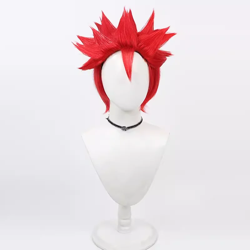 新しいマッシュル: 魔法と筋肉ドットバーレットコスプレウィッグ耐熱人工毛ハロウィンロールプレイパーティー + ウィッグキャップ