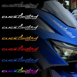 For Honda Click 125i V3 Click 160 150i CLICK Limited Edition Reflective Motorcycle Stickers Moto Head Body Accessories Decal